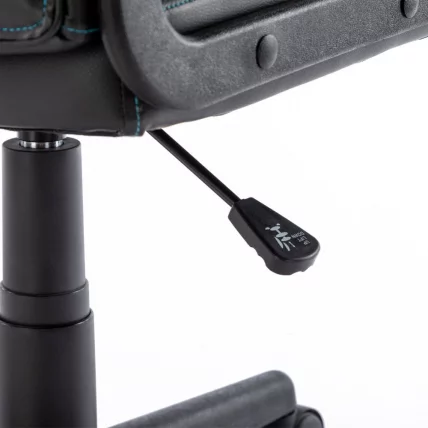 Кресло компьютерное BRABIX Stripe GM-202 экокожа Черный-голубой_7