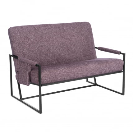 Диван Charli LUX Д/Чарли Люкс велюр/букле, VT shape wood rose_0