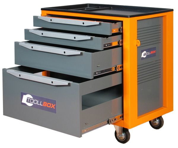 Тележка инструментальная TBS-4 оранжевый_1