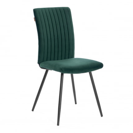 Стул обеденный Monte Carlo TREND, велюр, Deep Forest (изумруд), 49х51х93 см_0