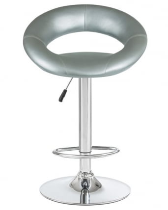 Стул барный ДОБРИН МИРА (серебряный) 2 шт / DOBRIN MIRA_6