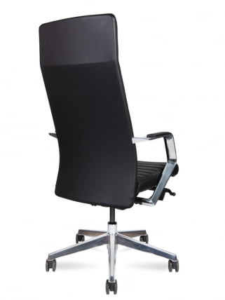 Кресло руководителя СИЕНА M кожа Черный_3