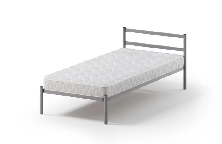 Кровать Метта 800x2000 Серая_1