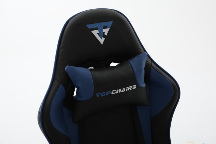 Кресло спортивное TopChairs Shadow черно-синий_6