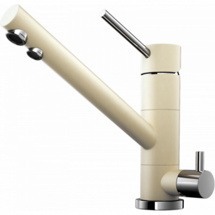 Смеситель Omoikiri Tonami-Ma Латунь/Гранит/Марципан_0