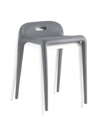 Табурет Sletten пластик Серый_8