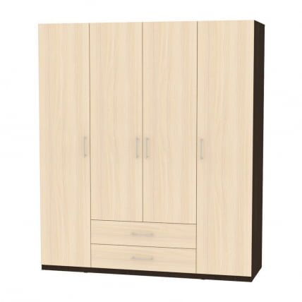 Шкаф распашный Р-198х180х45-2(Венге-ДМ) / R-198х180х45-2(Венге-ДМ)_0