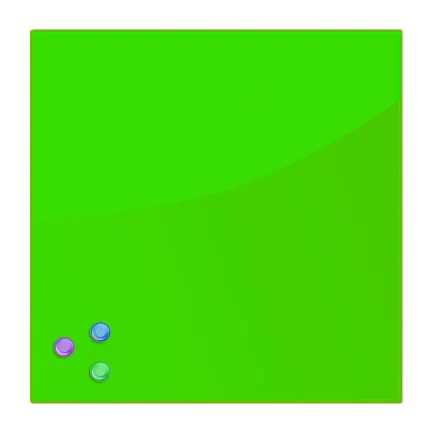 Доска магнитно-маркерная стеклянная БРАУБЕРГ 45х45 см Зеленая / BRAUBERG_0