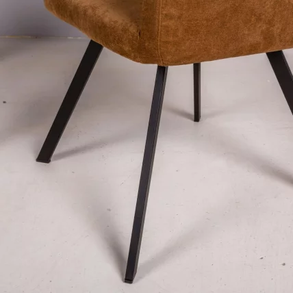 Кресло Oscar Arki микровелюр Коричневый_4