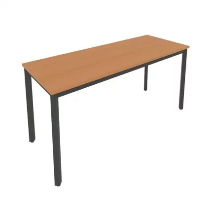 Стол письменный на металлокаркасе SLIM SYSTEM С.СП-6.1 Груша-Антрацит_0