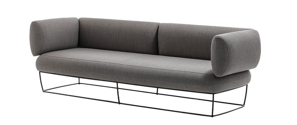 Диван трехместный с подлокотниками Деми А-17/12_2