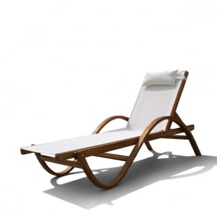 Шезлонг-лежак Мальта AFM-511 White_1