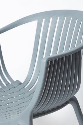 Стул пластиковый ЕСCАЛАТЕ Серый / ESCALATE_2