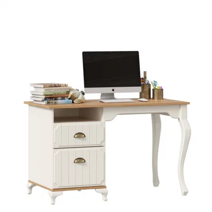 Стол Вилладжио ЛД 680.190.000 Алебастр/Дуб золотой_0