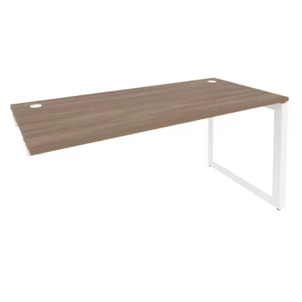 Стол-приставка на О-образном м/к к опорным элементам ONIX O.MO-SPR-4.7 Дуб Аризона/Белый_0