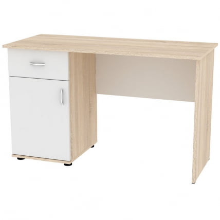 Стол Алиса(T19)743х1200х522ручкаскоба96мм(ДСС-Белый)_0