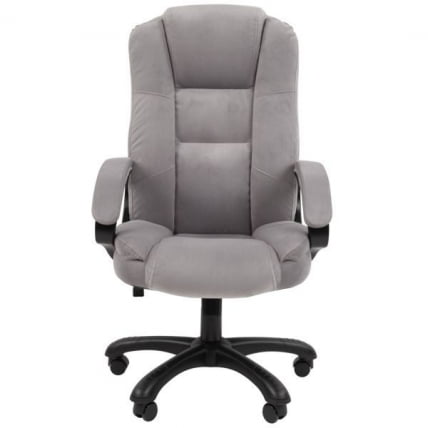 Кресло офисное CHAIRMAN HOME 600 велюр Серый_1