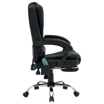 Кресло офисное CROMEX (КРОМЕКС) Lounge MS-007 экокожа черное_10