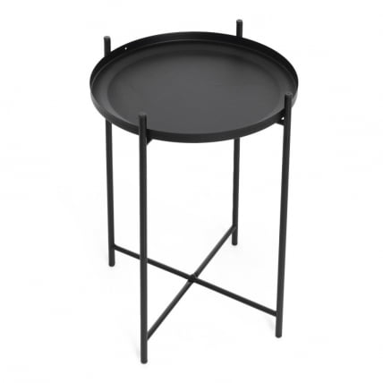 Столик журнальный TAVETT / 1 шт. в упаковке металл, 37,6*37,6*52 см, черный_0