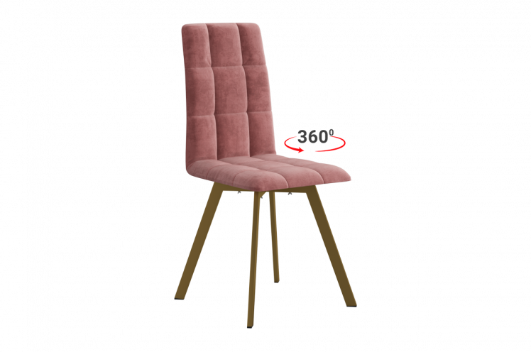 Стул Турин 2 Т2П (вереск (велюр)/золото)_0