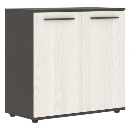 Шкаф с глухими малыми дверьми EDIS ELCS 85.1 Ясень Траун Мокко Мокко_0