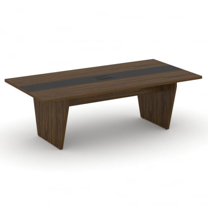 Стол переговорный Corner COR.PRG-24 Орех Лоренцо Графит_0