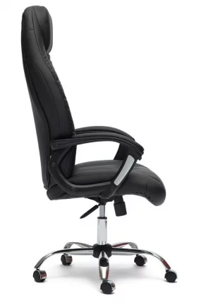 Кресло руководителя BOSS хром Черный_1