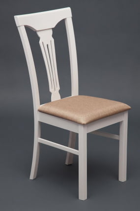 Стул Гермес/ Hermes дерево гевея, 43х49х94см, butter white, ткань песочная (Jaffy 104-58)_7