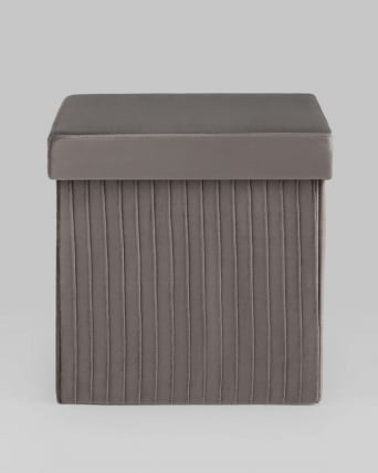 Пуф складной с ящиком Store Square Антрацитовый_3