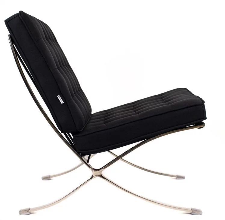 Диван одноместный Everprof Barcelona - 1 Ткань Черный_1