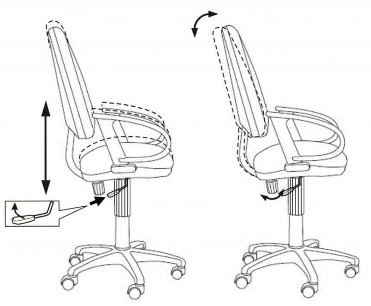 Кресло офисное Бюрократ CH-300 AXSN Grey_4