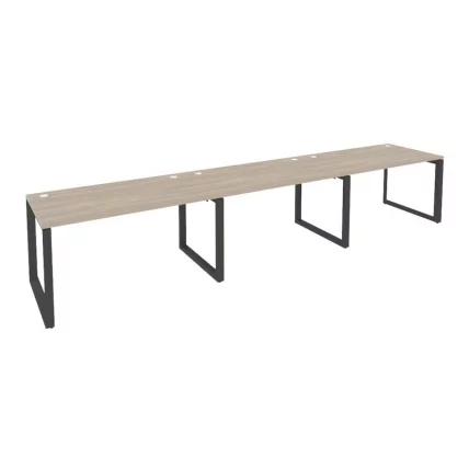 Рабочая станция на О-образном м/к ONIX O.MO-RS-3.3.8 Дуб Аттик/Антрацит_0