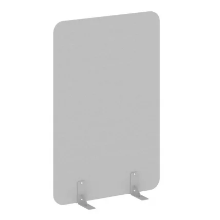 Перегородки на металлических опорах на фетровых подпятниках R-line DP.F-100-150 Серый_0