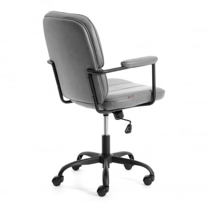 Кресло ALPHA иск. замша, Grey (Cерый)_2