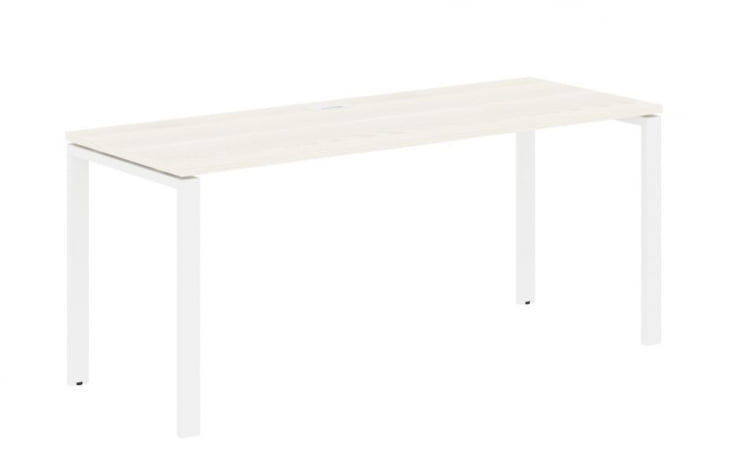 Стол письменный EDIS EUST 1767 Ясень Траун Белый_0