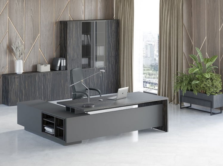 Стойка ресепшн DALI DLI37290412 Эбен Антрацит_2