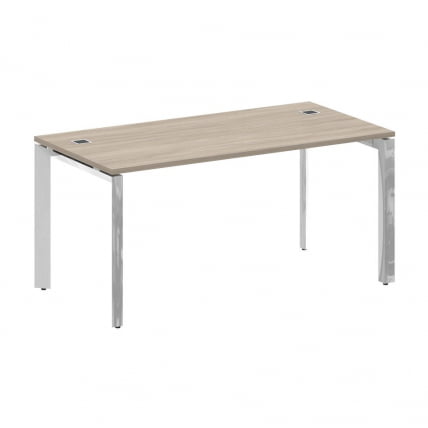 Стол рабочий руководителя на П-образном м/к ONIX DIRECT LUX M-O.MP-SRR-4.8 Дуб Аттик_0