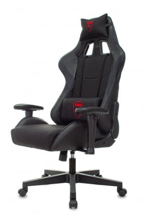 Кресло игровое ZOMBIE Thunder 1 черный/карбон_2
