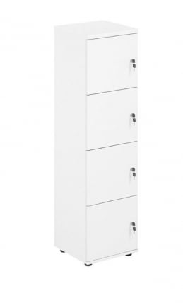 Локер 4 ячейки Сигма СГ.817.ВХ.ВХ Белый / Sigma SG.817.WH.WH_0