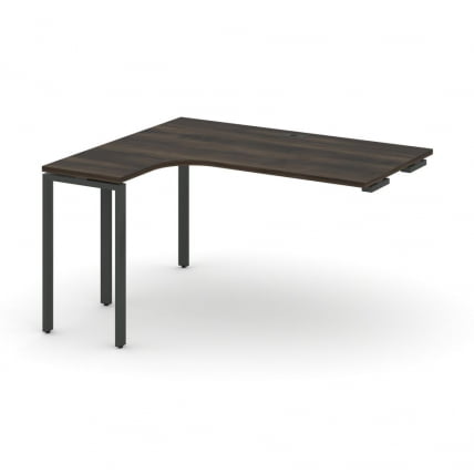 Стол-приставка к опорной тумбе/шкафу (левый) CONCEPT CN.OSAPR-005(L) Дуб Мали Антрацит_0