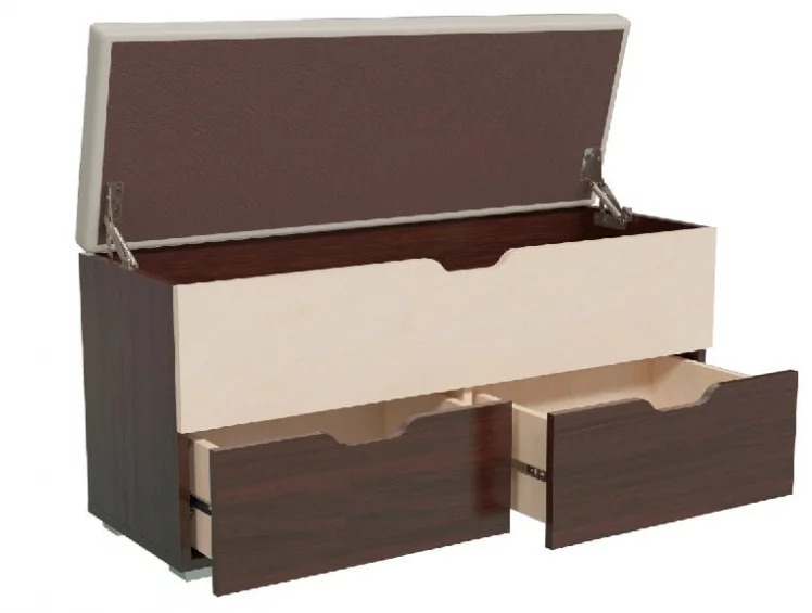 Диван в прихожую Флинт 2-4201 Венге клен_1