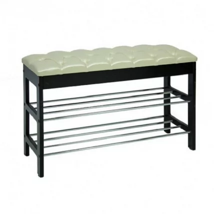 Банкетка Грейс Венге Белый_0