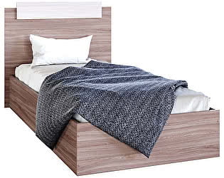 Кровать 900 х 2000 м Эко Венге/Сосна Лоредо_0