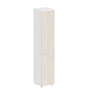 Шкаф высокий правый Sigma SG.802.OL.WH.R Белый Дуб светлый_0