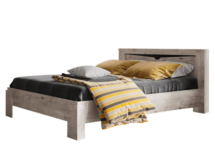 Кровать 1400 Соренто 04 Дуб бонифаций_0