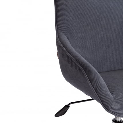 Кресло DUBLIN хром вельвет, графит_7