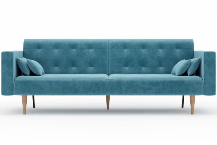 Диван трёхместный Нейт ЛД 308.010.000 Светло-голубой_0