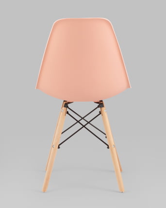 Стул Еамес Стйле ДСВ персиковый 4 шт. комплект (разборный каркас) / Eames Style DSW_5