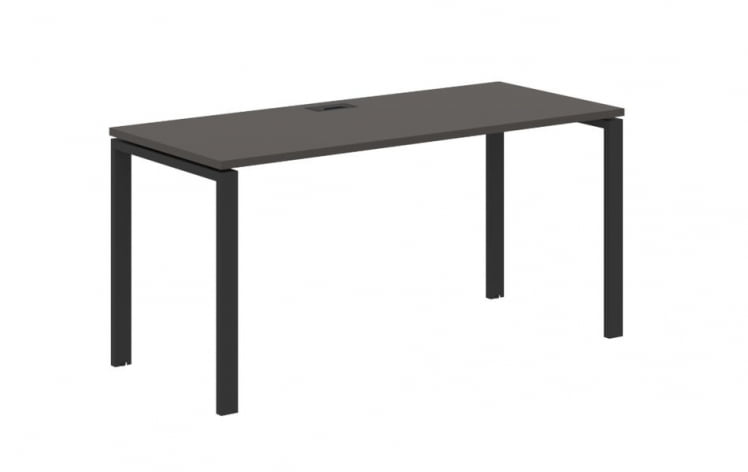 Стол письменный EDIS EUST 1567 Мокко Черный_0
