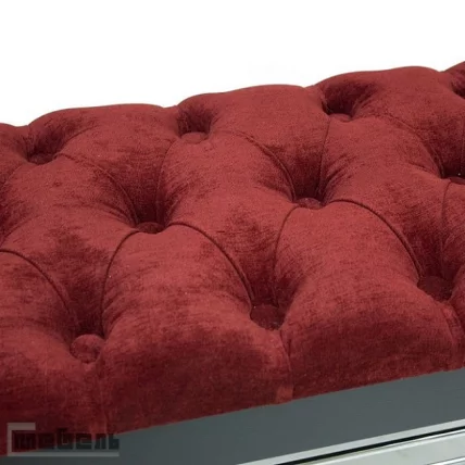 Банкетка Грейс Венге Бордовый_2